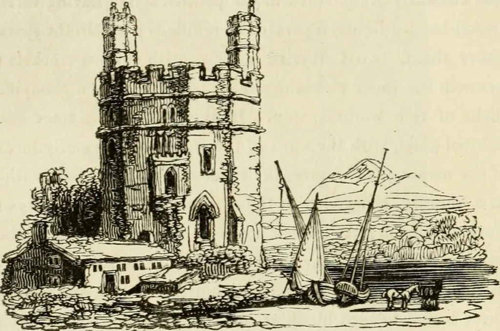 An illustration from The antiquarian itinerary, comprising specimens of architecture, monastic, castellated, and domestic; with other vestiges of antiquity in Great Britain. Accompanied with descriptions, 1815, leaf 133