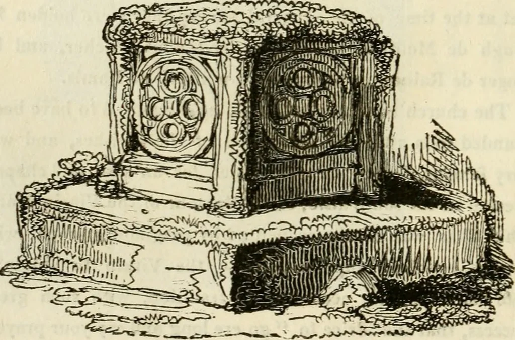 An illustration from The antiquarian itinerary, comprising specimens of architecture, monastic, castellated, and domestic; with other vestiges of antiquity in Great Britain. Accompanied with descriptions, 1815, leaf 145