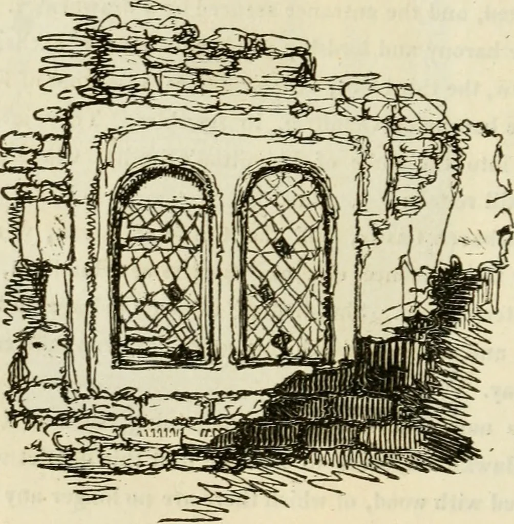 An illustration from The antiquarian itinerary, comprising specimens of architecture, monastic, castellated, and domestic; with other vestiges of antiquity in Great Britain. Accompanied with descriptions, 1815, leaf 149