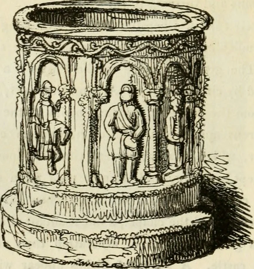 An illustration from The antiquarian itinerary, comprising specimens of architecture, monastic, castellated, and domestic; with other vestiges of antiquity in Great Britain. Accompanied with descriptions, 1815, leaf 153