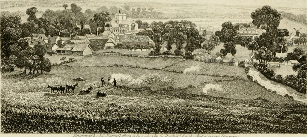 An illustration from The antiquarian itinerary, comprising specimens of architecture, monastic, castellated, and domestic; with other vestiges of antiquity in Great Britain. Accompanied with descriptions, 1815, leaf 163
