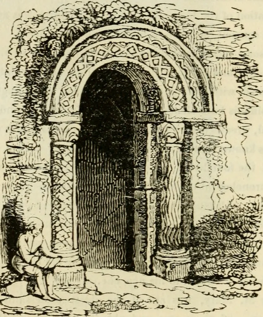 An illustration from The antiquarian itinerary, comprising specimens of architecture, monastic, castellated, and domestic; with other vestiges of antiquity in Great Britain. Accompanied with descriptions, 1815, leaf 173