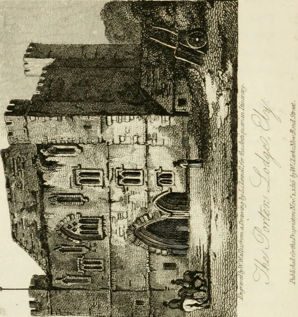 An illustration from The antiquarian itinerary, comprising specimens of architecture, monastic, castellated, and domestic; with other vestiges of antiquity in Great Britain. Accompanied with descriptions, 1815, leaf 41