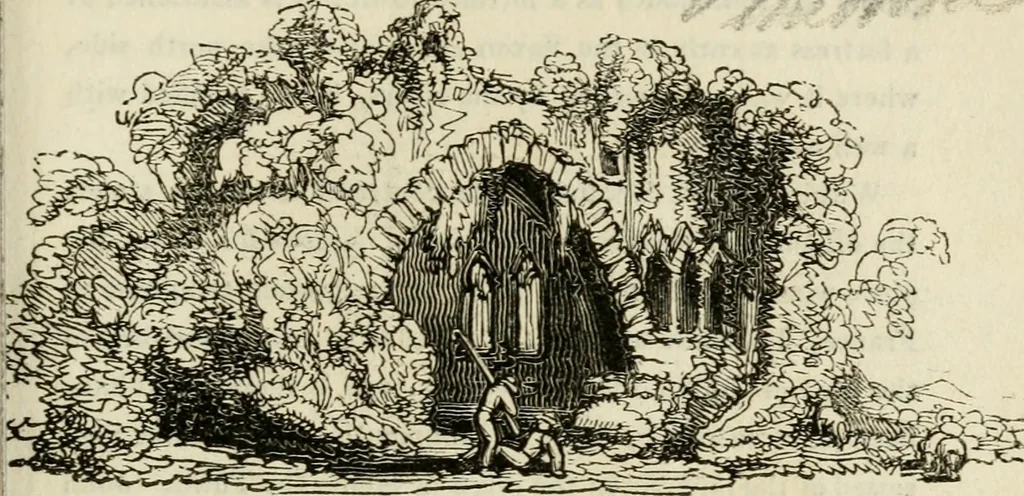 An illustration from The antiquarian itinerary, comprising specimens of architecture, monastic, castellated, and domestic; with other vestiges of antiquity in Great Britain. Accompanied with descriptions, 1815, leaf 72