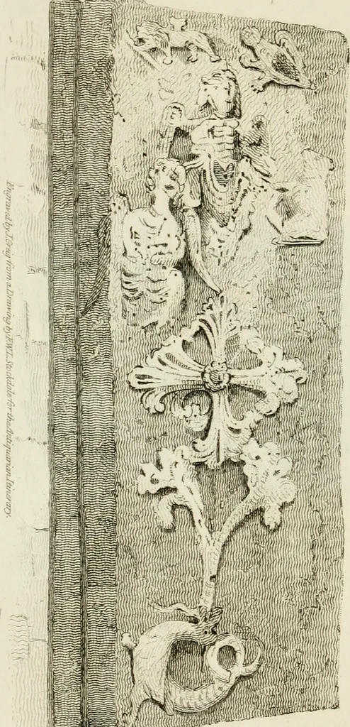 An illustration from The antiquarian itinerary, comprising specimens of architecture, monastic, castellated, and domestic; with other vestiges of antiquity in Great Britain. Accompanied with descriptions, 1815, leaf 83