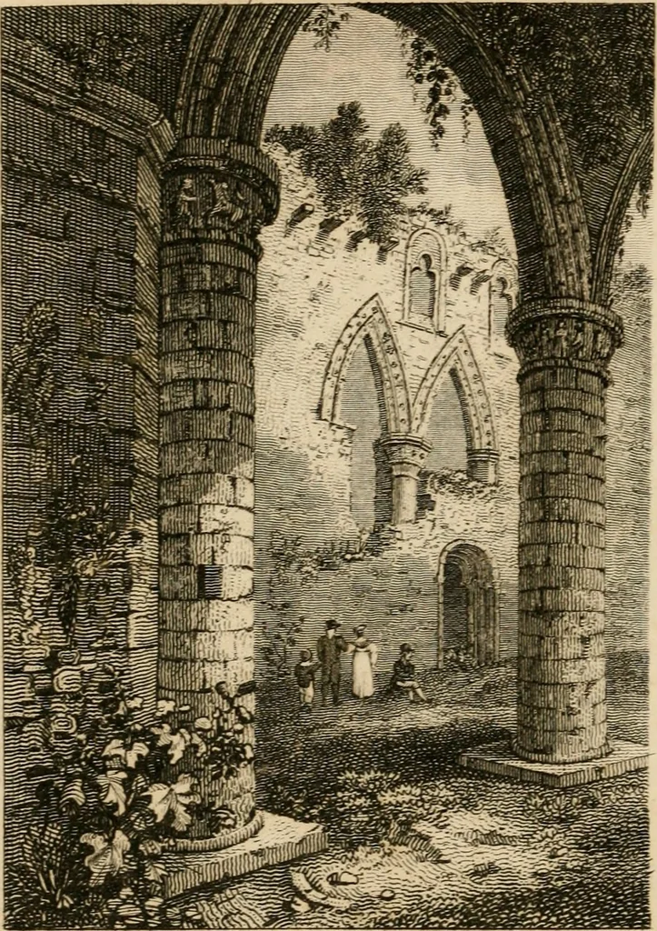 An illustration from The antiquarian itinerary, comprising specimens of architecture, monastic, castellated, and domestic; with other vestiges of antiquity in Great Britain. Accompanied with descriptions, 1815, leaf 117