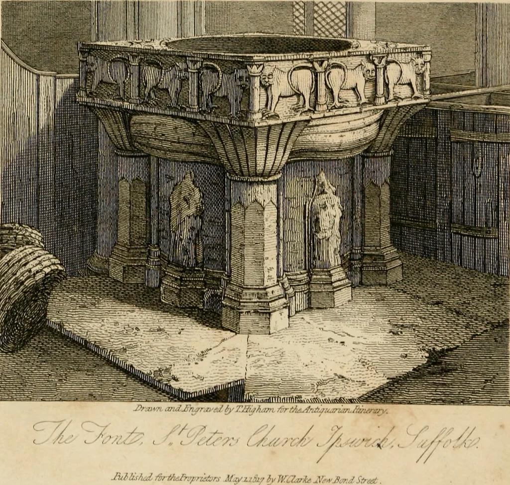 An illustration from The antiquarian itinerary, comprising specimens of architecture, monastic, castellated, and domestic; with other vestiges of antiquity in Great Britain. Accompanied with descriptions, 1815, leaf 125