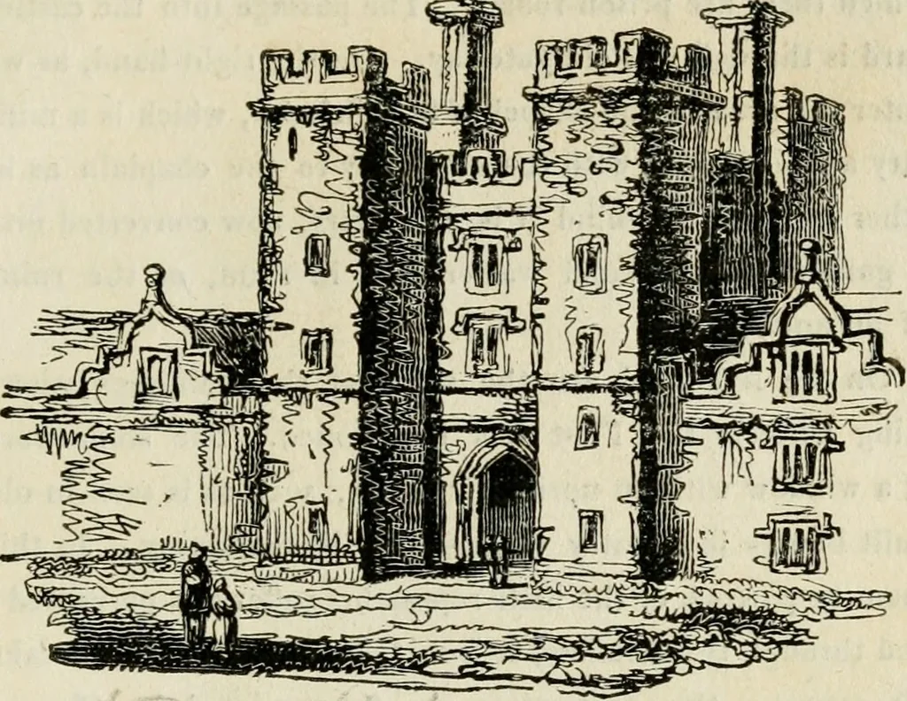 An illustration from The antiquarian itinerary, comprising specimens of architecture, monastic, castellated, and domestic; with other vestiges of antiquity in Great Britain. Accompanied with descriptions, 1815, leaf 142