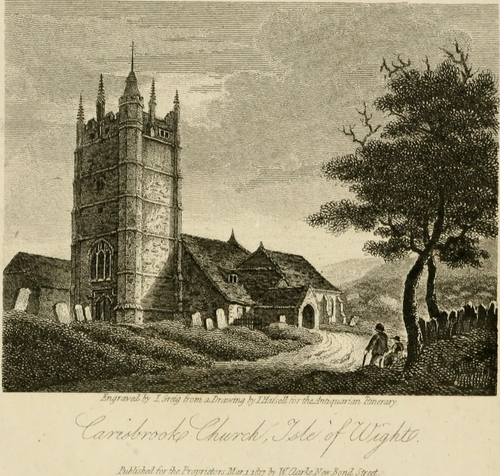 An illustration from The antiquarian itinerary, comprising specimens of architecture, monastic, castellated, and domestic; with other vestiges of antiquity in Great Britain. Accompanied with descriptions, 1815, leaf 153
