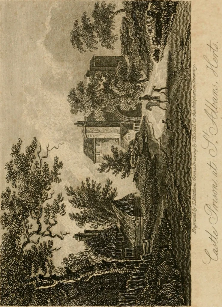 An illustration from The antiquarian itinerary, comprising specimens of architecture, monastic, castellated, and domestic; with other vestiges of antiquity in Great Britain. Accompanied with descriptions, 1815, leaf 157