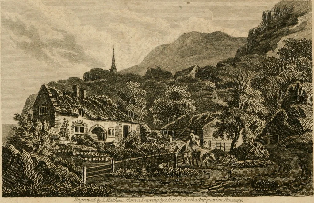 An illustration from The antiquarian itinerary, comprising specimens of architecture, monastic, castellated, and domestic; with other vestiges of antiquity in Great Britain. Accompanied with descriptions, 1815, leaf 169