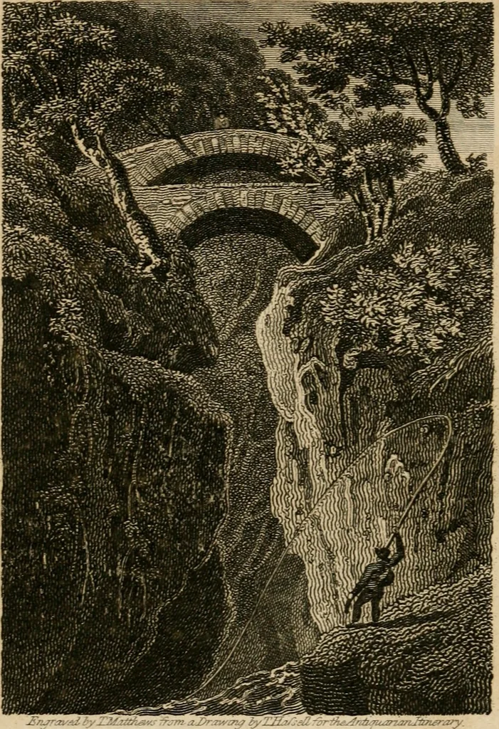 An illustration from The antiquarian itinerary, comprising specimens of architecture, monastic, castellated, and domestic; with other vestiges of antiquity in Great Britain. Accompanied with descriptions, 1815, leaf 173