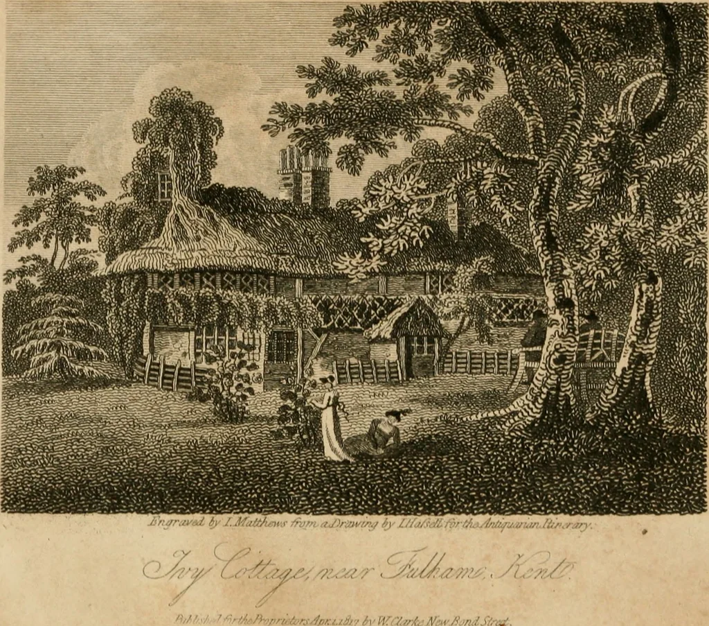 An illustration from The antiquarian itinerary, comprising specimens of architecture, monastic, castellated, and domestic; with other vestiges of antiquity in Great Britain. Accompanied with descriptions, 1815, leaf 197