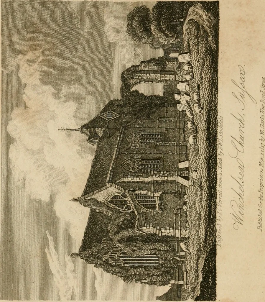 An illustration from The antiquarian itinerary, comprising specimens of architecture, monastic, castellated, and domestic; with other vestiges of antiquity in Great Britain. Accompanied with descriptions, 1815, leaf 39