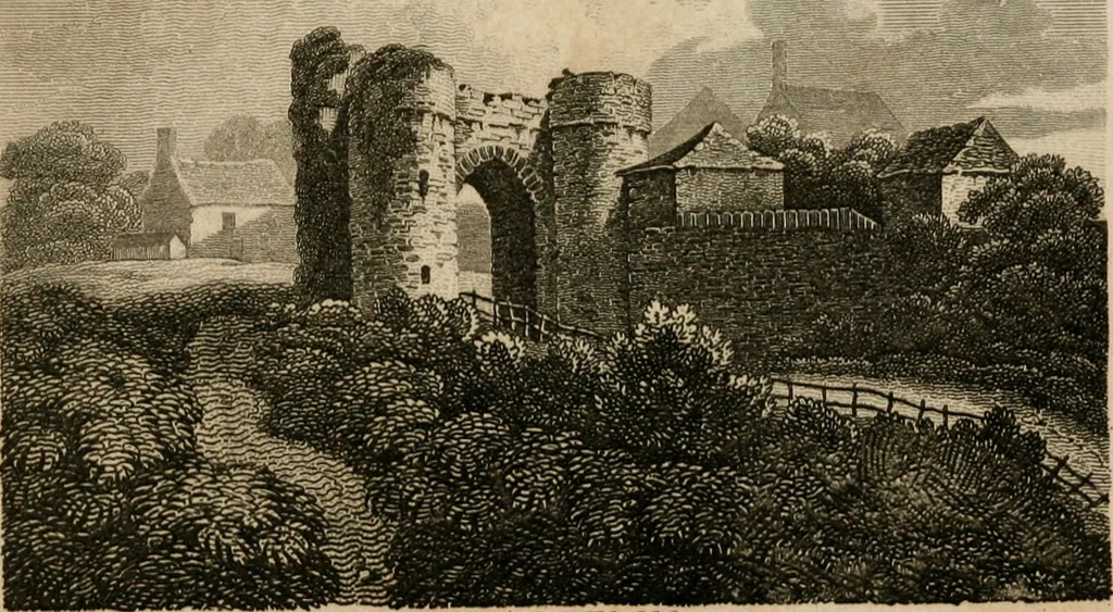 An illustration from The antiquarian itinerary, comprising specimens of architecture, monastic, castellated, and domestic; with other vestiges of antiquity in Great Britain. Accompanied with descriptions, 1815, leaf 52