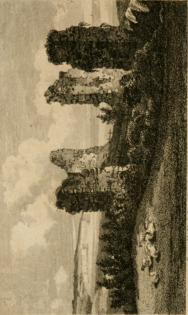 An illustration from The antiquarian itinerary, comprising specimens of architecture, monastic, castellated, and domestic; with other vestiges of antiquity in Great Britain. Accompanied with descriptions, 1815, leaf 65