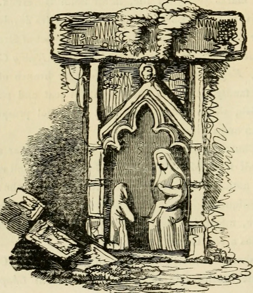 An illustration from The antiquarian itinerary, comprising specimens of architecture, monastic, castellated, and domestic; with other vestiges of antiquity in Great Britain. Accompanied with descriptions, 1815, leaf 71