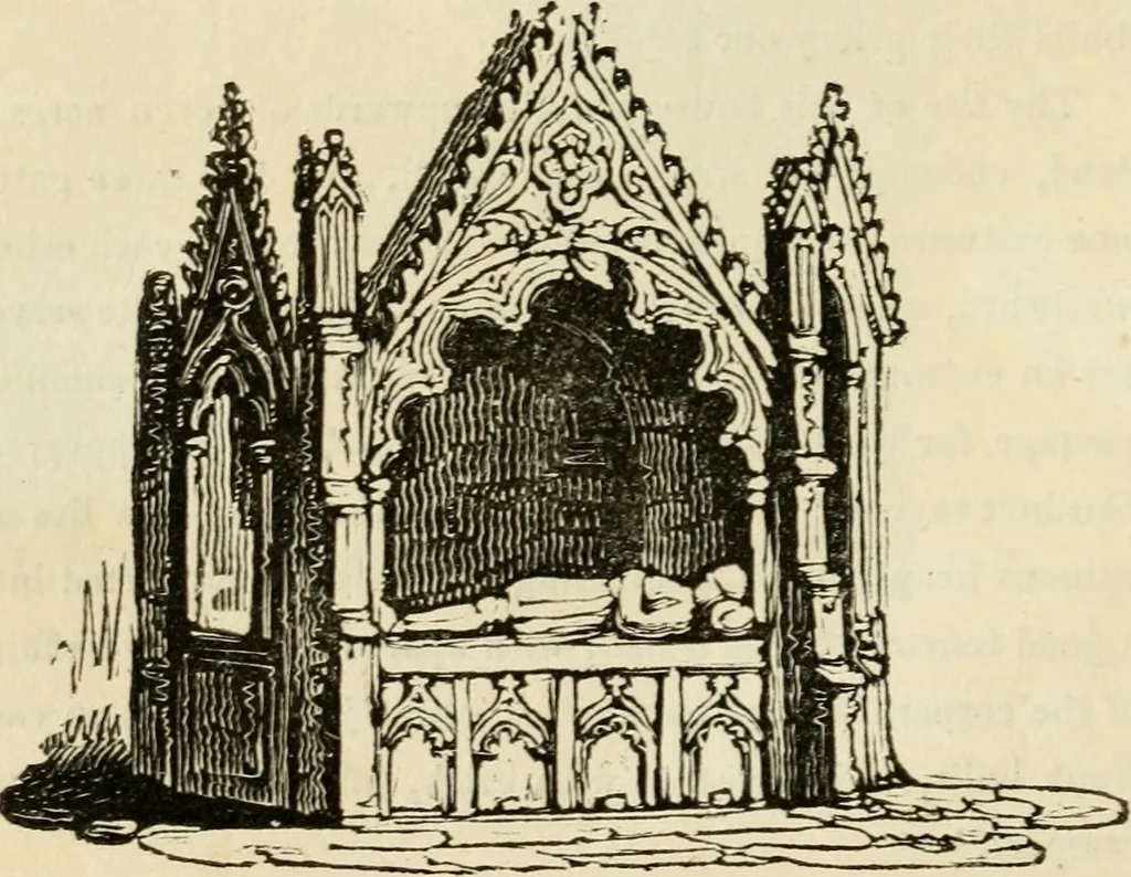 An illustration from The antiquarian itinerary, comprising specimens of architecture, monastic, castellated, and domestic; with other vestiges of antiquity in Great Britain. Accompanied with descriptions, 1815, leaf 79