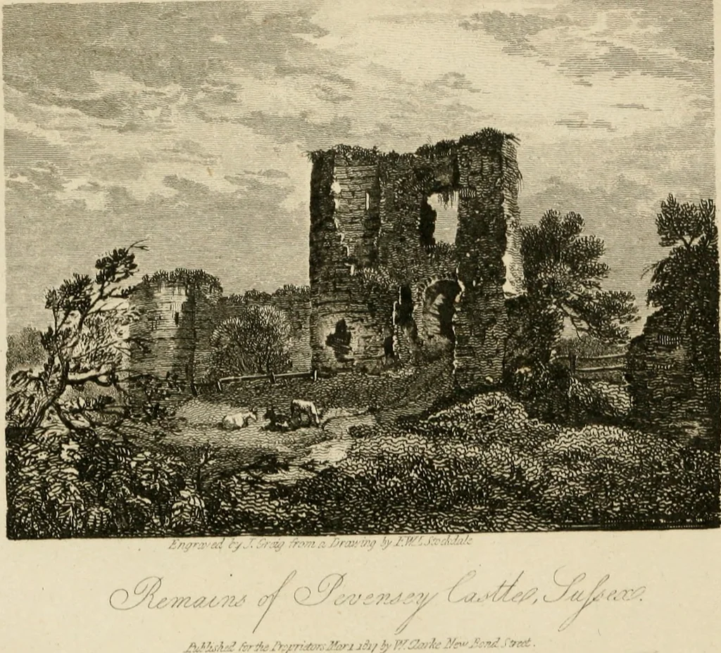 An illustration from The antiquarian itinerary, comprising specimens of architecture, monastic, castellated, and domestic; with other vestiges of antiquity in Great Britain. Accompanied with descriptions, 1815, leaf 81