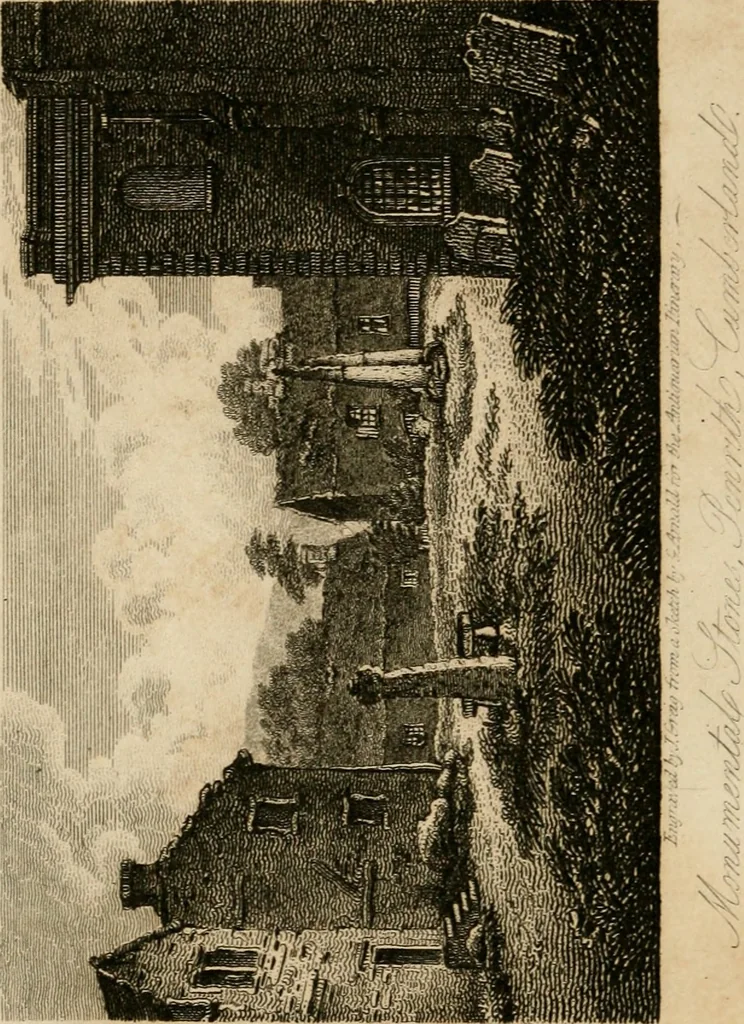 An illustration from The antiquarian itinerary, comprising specimens of architecture, monastic, castellated, and domestic; with other vestiges of antiquity in Great Britain. Accompanied with descriptions, 1815, leaf 93