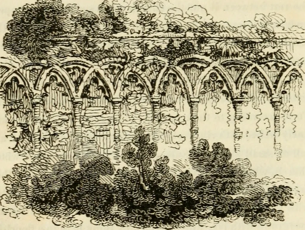 An illustration from The antiquarian itinerary, comprising specimens of architecture, monastic, castellated, and domestic; with other vestiges of antiquity in Great Britain. Accompanied with descriptions, 1815, leaf 111