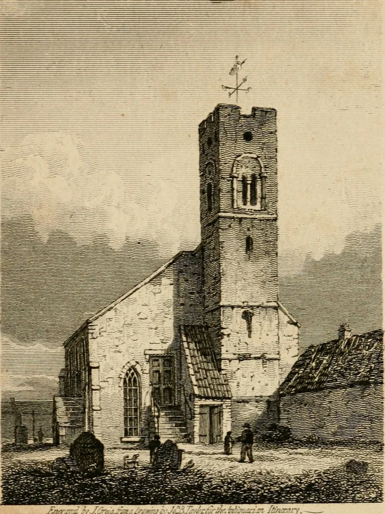 An illustration from The antiquarian itinerary, comprising specimens of architecture, monastic, castellated, and domestic; with other vestiges of antiquity in Great Britain. Accompanied with descriptions, 1815, leaf 117