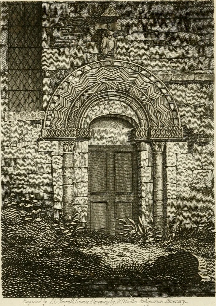 An illustration from The antiquarian itinerary, comprising specimens of architecture, monastic, castellated, and domestic; with other vestiges of antiquity in Great Britain. Accompanied with descriptions, 1815, leaf 137