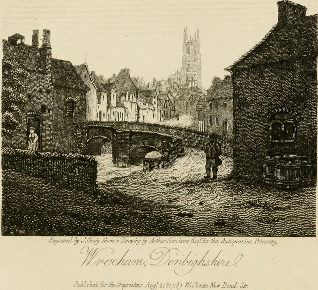 An illustration from The antiquarian itinerary, comprising specimens of architecture, monastic, castellated, and domestic; with other vestiges of antiquity in Great Britain. Accompanied with descriptions, 1815, leaf 157
