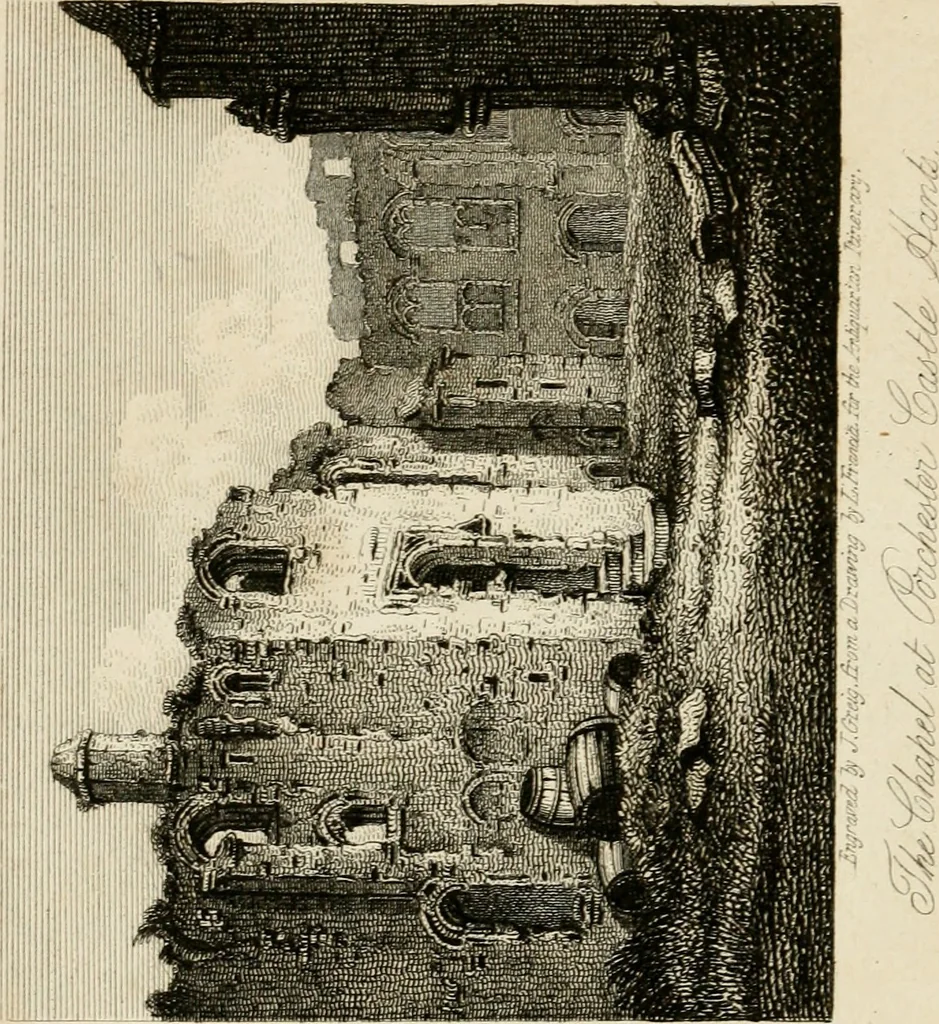 An illustration from The antiquarian itinerary, comprising specimens of architecture, monastic, castellated, and domestic; with other vestiges of antiquity in Great Britain. Accompanied with descriptions, 1815, leaf 173
