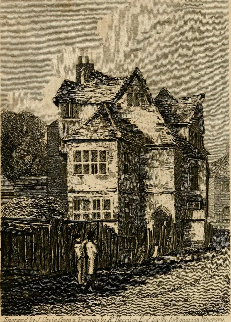 An illustration from The antiquarian itinerary, comprising specimens of architecture, monastic, castellated, and domestic; with other vestiges of antiquity in Great Britain. Accompanied with descriptions, 1815, leaf 193