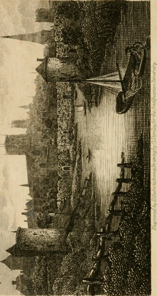 An illustration from The antiquarian itinerary, comprising specimens of architecture, monastic, castellated, and domestic; with other vestiges of antiquity in Great Britain. Accompanied with descriptions, 1815, leaf 27
