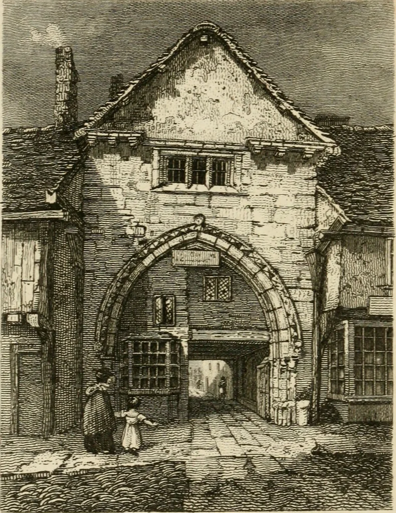 An illustration from The antiquarian itinerary, comprising specimens of architecture, monastic, castellated, and domestic; with other vestiges of antiquity in Great Britain. Accompanied with descriptions, 1815, leaf 35