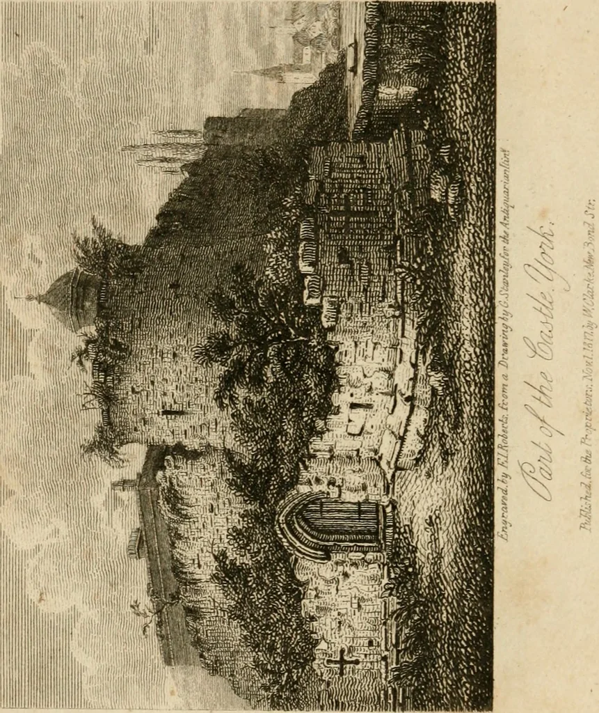 An illustration from The antiquarian itinerary, comprising specimens of architecture, monastic, castellated, and domestic; with other vestiges of antiquity in Great Britain. Accompanied with descriptions, 1815, leaf 55