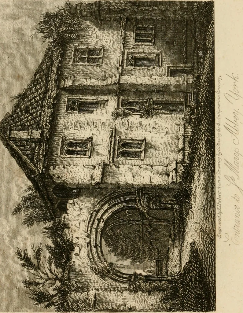 An illustration from The antiquarian itinerary, comprising specimens of architecture, monastic, castellated, and domestic; with other vestiges of antiquity in Great Britain. Accompanied with descriptions, 1815, leaf 59