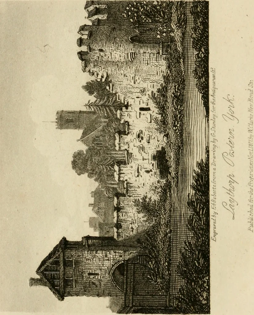 An illustration from The antiquarian itinerary, comprising specimens of architecture, monastic, castellated, and domestic; with other vestiges of antiquity in Great Britain. Accompanied with descriptions, 1815, leaf 61