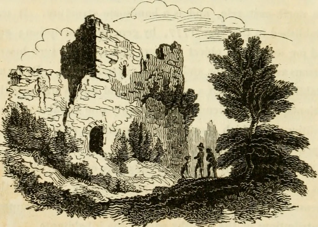 An illustration from The antiquarian itinerary, comprising specimens of architecture, monastic, castellated, and domestic; with other vestiges of antiquity in Great Britain. Accompanied with descriptions, 1815, leaf 93