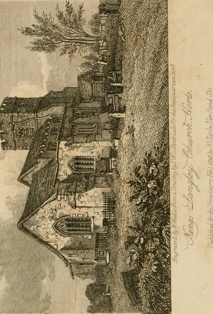 An illustration from The antiquarian itinerary, comprising specimens of architecture, monastic, castellated, and domestic; with other vestiges of antiquity in Great Britain. Accompanied with descriptions, 1815, leaf 109