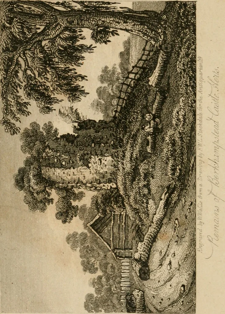 An illustration from The antiquarian itinerary, comprising specimens of architecture, monastic, castellated, and domestic; with other vestiges of antiquity in Great Britain. Accompanied with descriptions, 1815, leaf 117