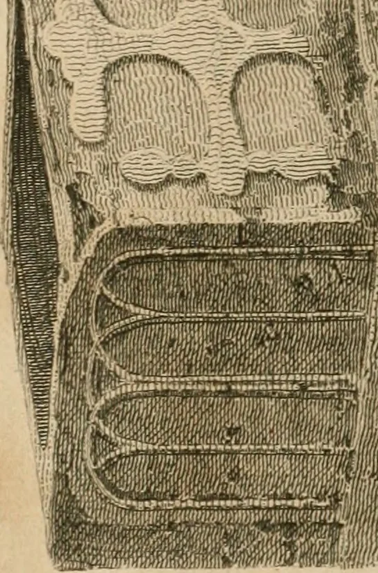 An illustration from The antiquarian itinerary, comprising specimens of architecture, monastic, castellated, and domestic; with other vestiges of antiquity in Great Britain. Accompanied with descriptions, 1815, leaf 121