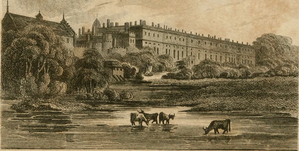 An illustration from The antiquarian itinerary, comprising specimens of architecture, monastic, castellated, and domestic; with other vestiges of antiquity in Great Britain. Accompanied with descriptions, 1815, leaf 13