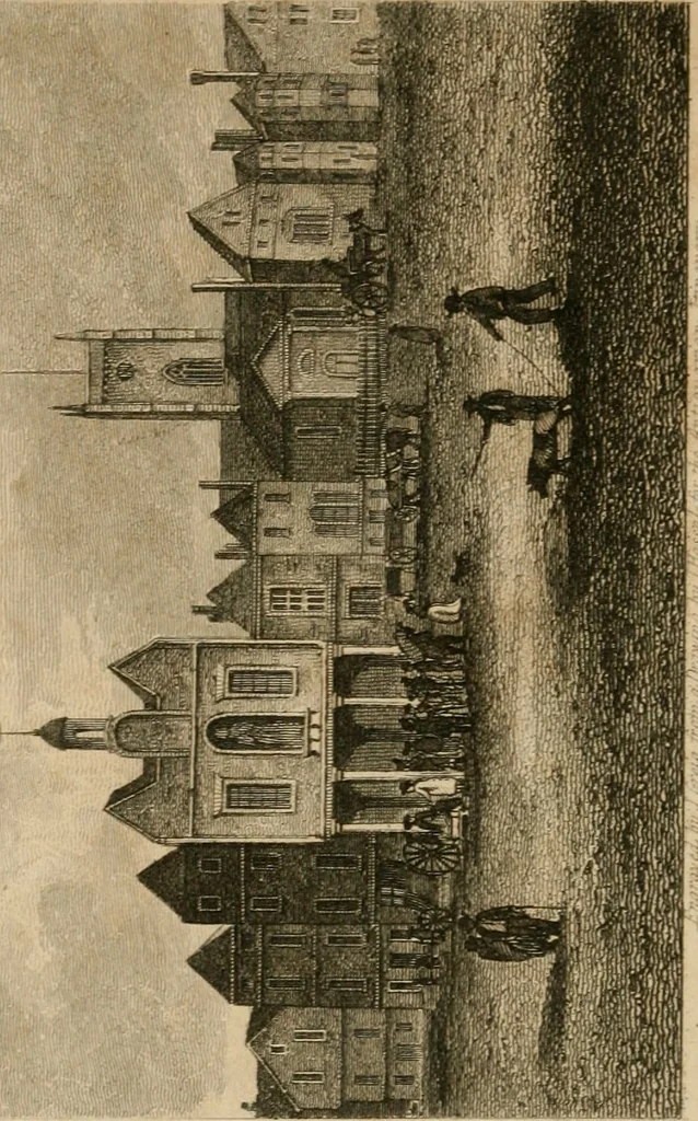 An illustration from The antiquarian itinerary, comprising specimens of architecture, monastic, castellated, and domestic; with other vestiges of antiquity in Great Britain. Accompanied with descriptions, 1815, leaf 137