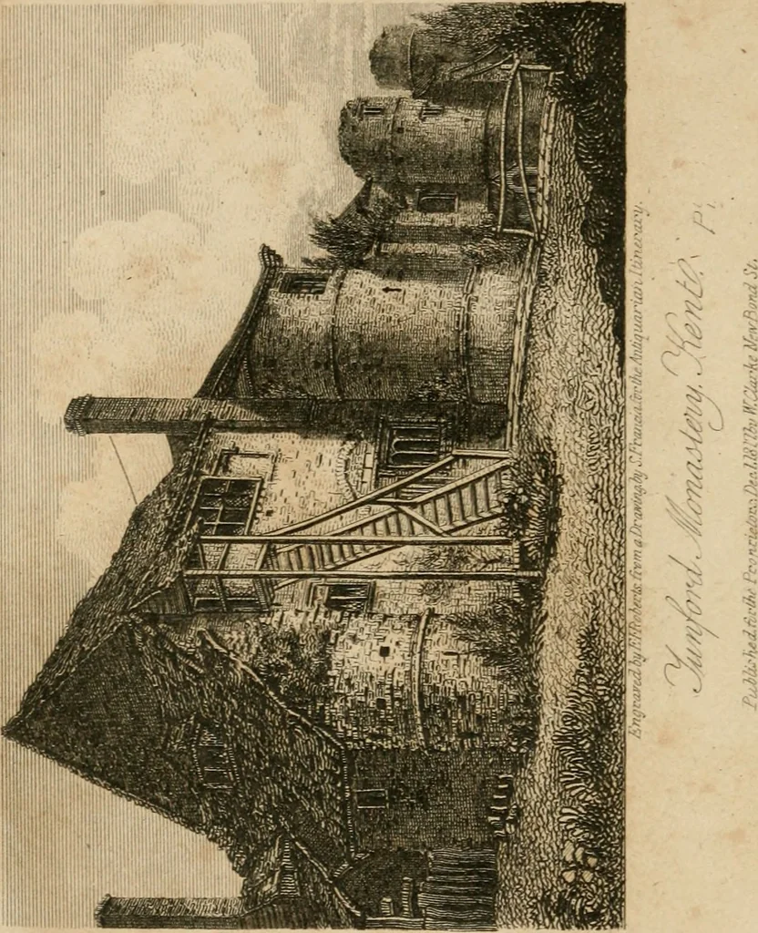 An illustration from The antiquarian itinerary, comprising specimens of architecture, monastic, castellated, and domestic; with other vestiges of antiquity in Great Britain. Accompanied with descriptions, 1815, leaf 141