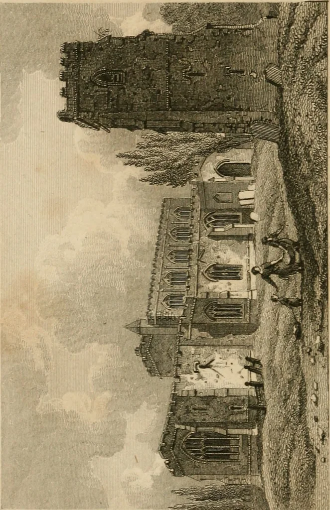 An illustration from The antiquarian itinerary, comprising specimens of architecture, monastic, castellated, and domestic; with other vestiges of antiquity in Great Britain. Accompanied with descriptions, 1815, leaf 169