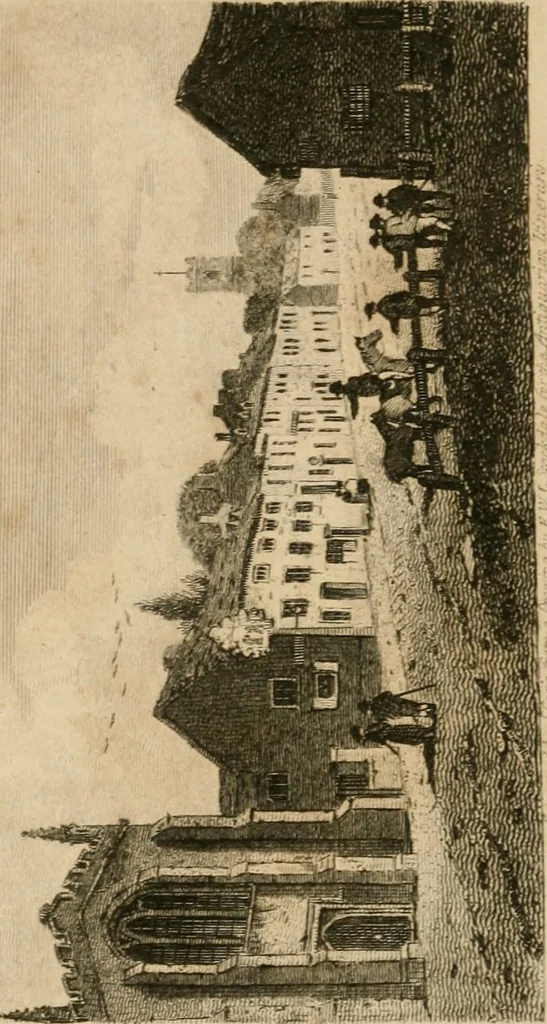 An illustration from The antiquarian itinerary, comprising specimens of architecture, monastic, castellated, and domestic; with other vestiges of antiquity in Great Britain. Accompanied with descriptions, 1815, leaf 189