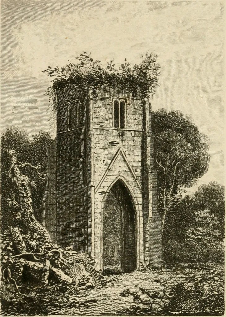 An illustration from The antiquarian itinerary, comprising specimens of architecture, monastic, castellated, and domestic; with other vestiges of antiquity in Great Britain. Accompanied with descriptions, 1815, leaf 25