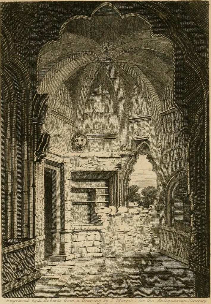 An illustration from The antiquarian itinerary, comprising specimens of architecture, monastic, castellated, and domestic; with other vestiges of antiquity in Great Britain. Accompanied with descriptions, 1815, leaf 41