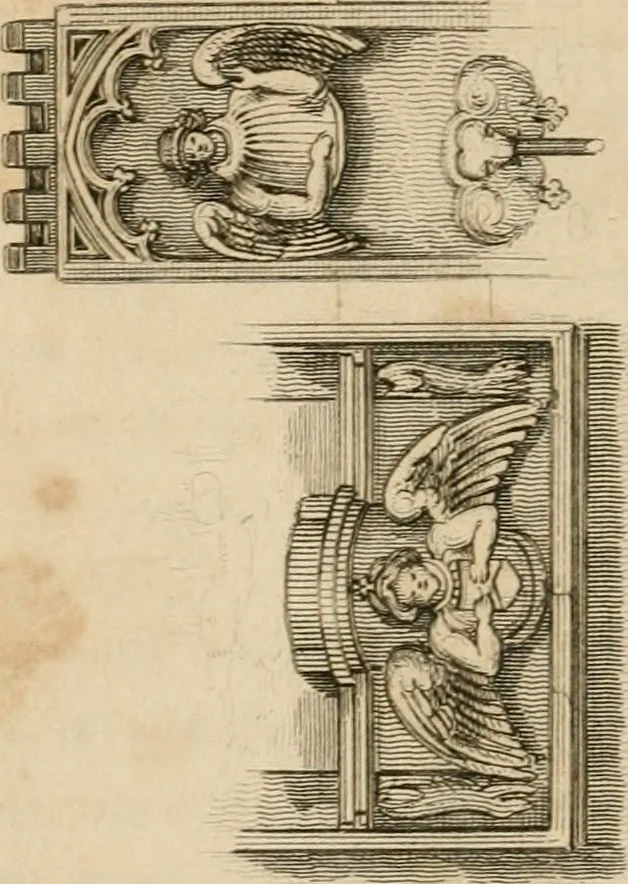 An illustration from The antiquarian itinerary, comprising specimens of architecture, monastic, castellated, and domestic; with other vestiges of antiquity in Great Britain. Accompanied with descriptions, 1815, leaf 79