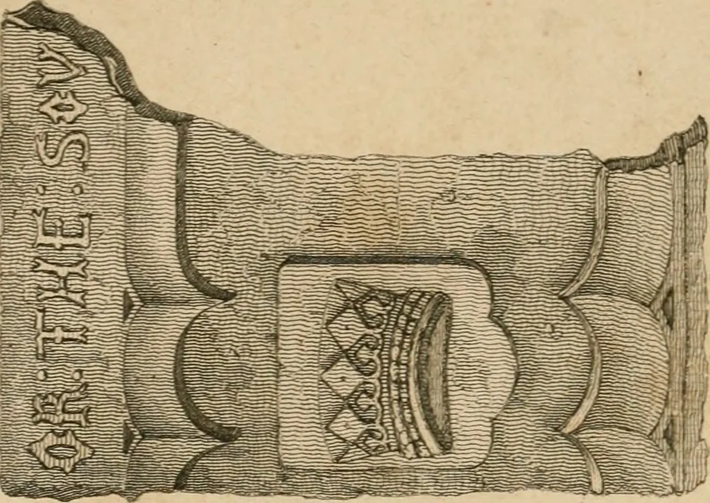 An illustration from The antiquarian itinerary, comprising specimens of architecture, monastic, castellated, and domestic; with other vestiges of antiquity in Great Britain. Accompanied with descriptions, 1815, leaf 83