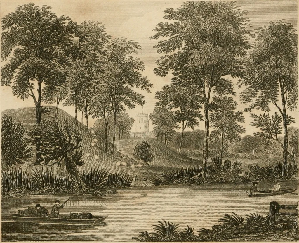 An illustration from The antiquarian itinerary, comprising specimens of architecture, monastic, castellated, and domestic; with other vestiges of antiquity in Great Britain. Accompanied with descriptions, 1815, leaf 97
