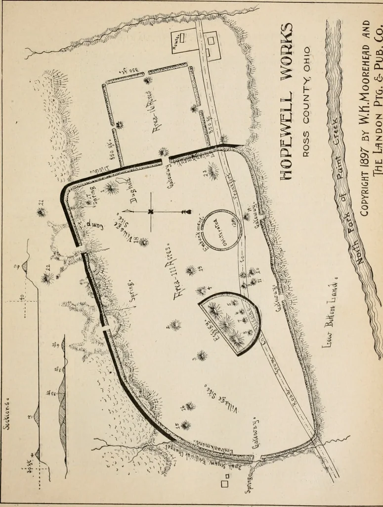 An illustration from The Antiquarian [serial], 1897, leaf 124